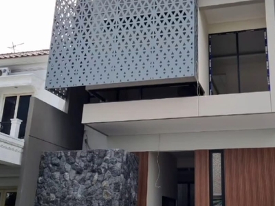 Dijual Rumah Wisata Bukit Mas Surabaya- New Baru Modern Design - K.Tidur 4+1 Siap Huni