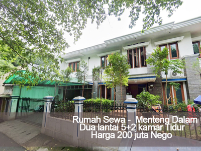 Disewa Disewa Rumah jalan rasamala Menteng Dalam