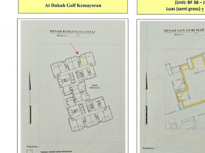 Disewa Disewakan Office Space @Apartemen The Mansion - Office Tow