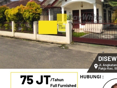 Disewakan Rumah di Palembang (Full Furnished)
