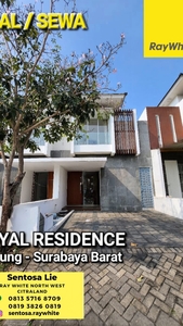 Disewa Disewakan Rumah Royal Residence Wiyung Surabaya Best View