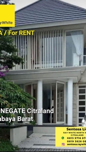 Disewa Disewakan Rumah Stonegate Citraland Surabaya SEMI Furnishe