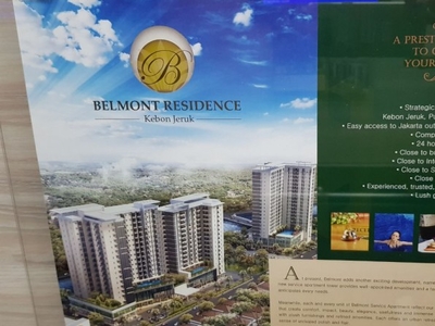 Dijual Jual Cepat - Apartment Belmont @ Kebon Jeruk