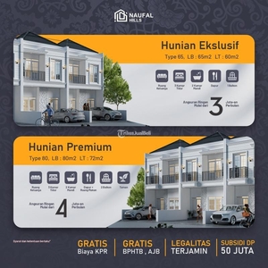 Jual Rumah Villa Baru Mewah Lokasi Strategis di Naufal Hills - Malang Jawa Timur