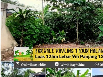Dijual Kavling Murah di Tajur Halang, Bogor Luas 125m, Harga 1,7J