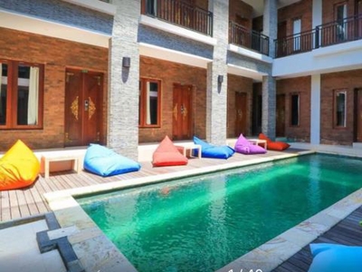 Dijual Luxury Hostel di Seminyak Bali, Bagus, Bersih, Nyaman, Ful