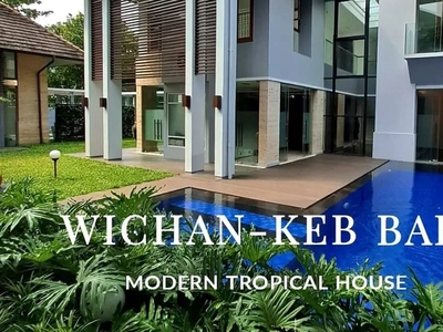 Disewa Modern Tropical House Lokasi Elit Kebayoran Baru