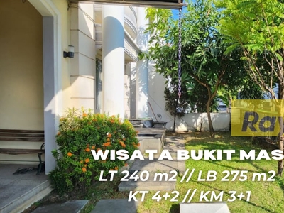 Dijual murah pol ini!! dijual rumah wisata bukit mas wbm wiyung s