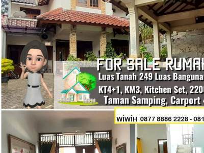 Rumah 2 Lantai di Cimanggis Depok Luas 249m Harga 3M Nego
