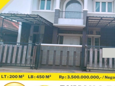 Dijual Rumah 2,5 Lantai Way Halim Permai Dijual Cepat