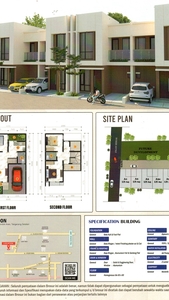 Rumah Baru Lokasi Strategis dengan Desain Minimalis Modern @Jurangmangu Timur, Pondok Aren