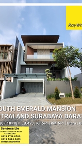 Dijual Rumah Baru South Emerald Mansion Citraland Surabaya New SM