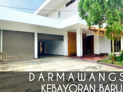 Dijual RUMAH DI DHARMAWANGSA, KEBAYORAN BARU, BENTUK TANAH KOTAK,