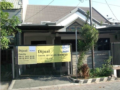 Dijual Rumah di Kutisari indah Selatan Surabaya, Sudah Renov, Min