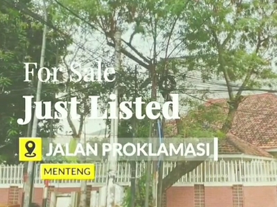 Dijual Rumah jln Proklamasi, Menteng