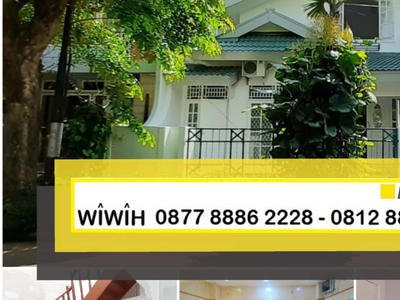 Rumah Klasik Siap Huni Luas 120m Harga 65Jt/Thn nego di Sektor IX Bintaro Jaya