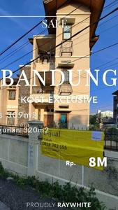 Dijual Rumah Kost Exclusive Area Pasteur Bandung