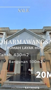 Dijual Rumah Dekat MRT Blok A Darmawangsa Kebayoran Baru Jakarta