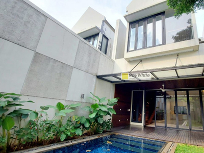 Rumah Mewah Modern Minimalis Style Siap Huni Dalam Private Town House Di Cilandak