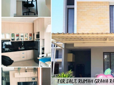 Rumah Minimalis 2 Lantai Siap Huni di Graha Raya Bintaro Luas 60m Harga 1.3M Nego sampai DEAL
