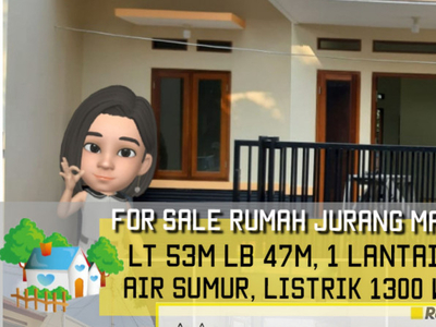 Dijual Rumah mungil minimalis di Bintaro Luas 53m harga 460 Jt ne