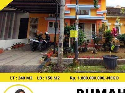 Dijual Rumah Murah dalam komplek tengah kota palembang