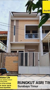 Rumah Rungkut Asri Timur - Rungkut Kidul - Baru Modern 2 Lantai Surabaya Timur