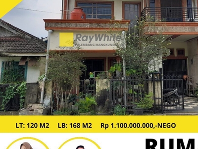 Dijual Rumah tengah kota kawasan komplek Palembang