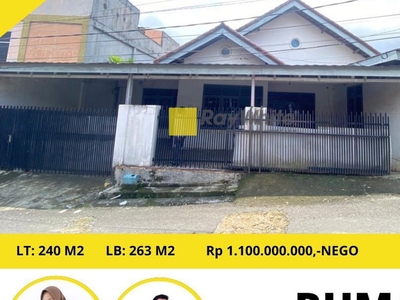 Dijual Rumah Tengah Palembang Murah banget cocok untuk investasi