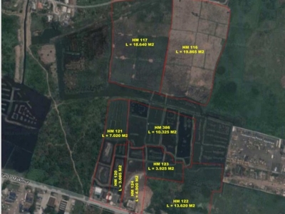 Dijual Tanah di Jl Marunda Makmur, Tarumajaya, Bekasi, Jawa Barat