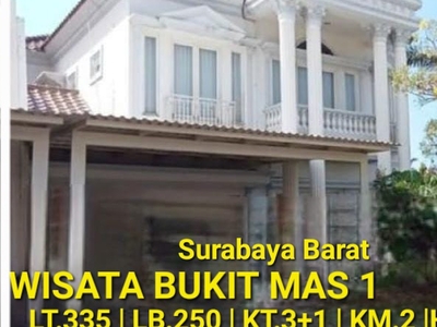 Dijual TerLUAS MURAH Rumah Wisata Bukit Mas 1 Surabaya Lokasi Bag