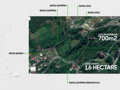 Dijual Villa dengan Halaman Luas dan Panorama Keren @Cianjur