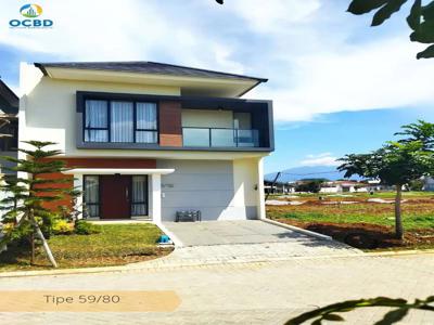 DP 0% rumah 2 Lantai mewah di OCBD Bogor dekat bukit Cimanggu City