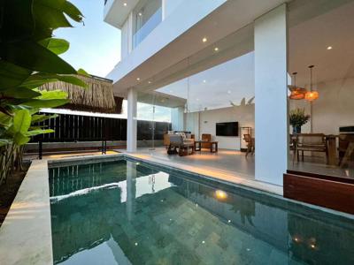 For Sale Freehold Brand New Villa with Ricefield view in Canggu Bali