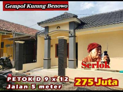 Jual rumah baru murah dekat Benowo dan Menganti