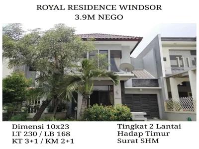 NEGO Rumah Mewah Siap Huni di Royal Residence Cluster Windsor