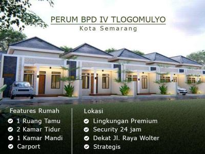 Rumah Baru SECURITY 24 JAM Lingkungan Premium di Perum BPD IV Semarang