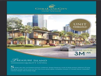 RUMAH MEWAH CITRALAND CITY LOSARI MAKASSAR (TREASURE ISLAND)