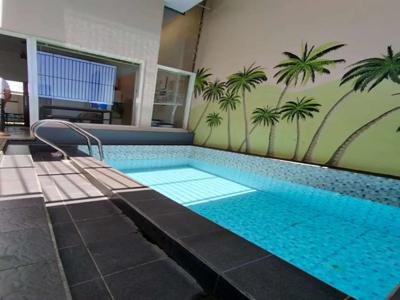 Rumah villa ready siap huni , full furnished , kolam renang Batu