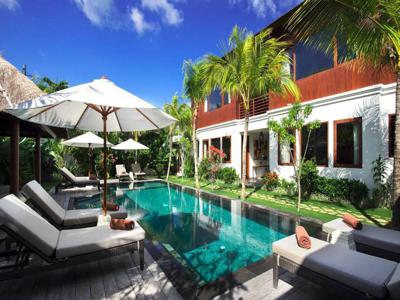 Sewa Villa Mewah 12 Kamar Tidur di Seminyak Bali - BVI44278