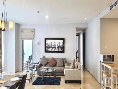 Apartemen Senopati Suites Dijual Murah 2br Furnished High Floor