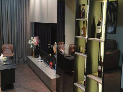 Fully Desain Interior For Sale 1 Plus 1 Bedroom Apartemen Taman Anggrek Residence