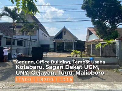 DISEWAKAN SPACE USAHA TENGAH KOTA, KOTABARU, SAGAN, DEKAT UGM, TUGU