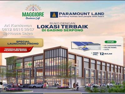 Maggiore business loft gading serpong gedung commercial 21 milyaran