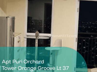 Apartement Puri Orchard Tower Orange Groove Wing B Lt 37, Studio, Full Furnished