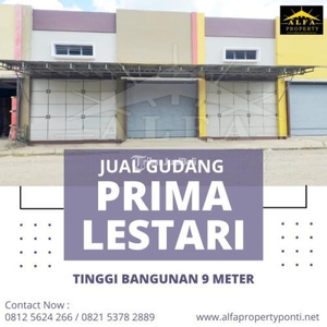 Dijual Gudang Prima Lestari LT 12x30 2KM Lokasi Jalan Trans Kalimantan - Kota Pontianak