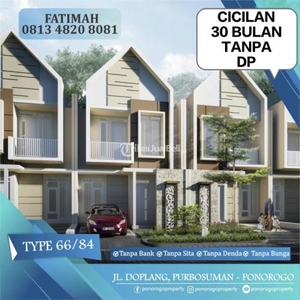 Dijual Rumah Perumahan Syariah Grand Viola Town House - Ponorogo