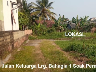 Dijual Tanah Luas 440m Siap Bangun di Jalan Soak Simpur Sukajaya Sukarami - Palembang