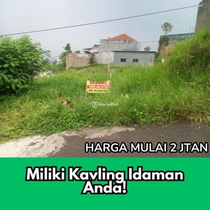 Jual Tanah Kavling Siap Bangun di Jatihandap cuma 2 jutaan dekat Saung Udjo - Bandung Kota