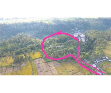 Jual Tanah ;Uas 3,7 Hektar Payangan Ubud Bali Indonesia Pemandangan Yang Indah Dan Sejuk - Gianyar